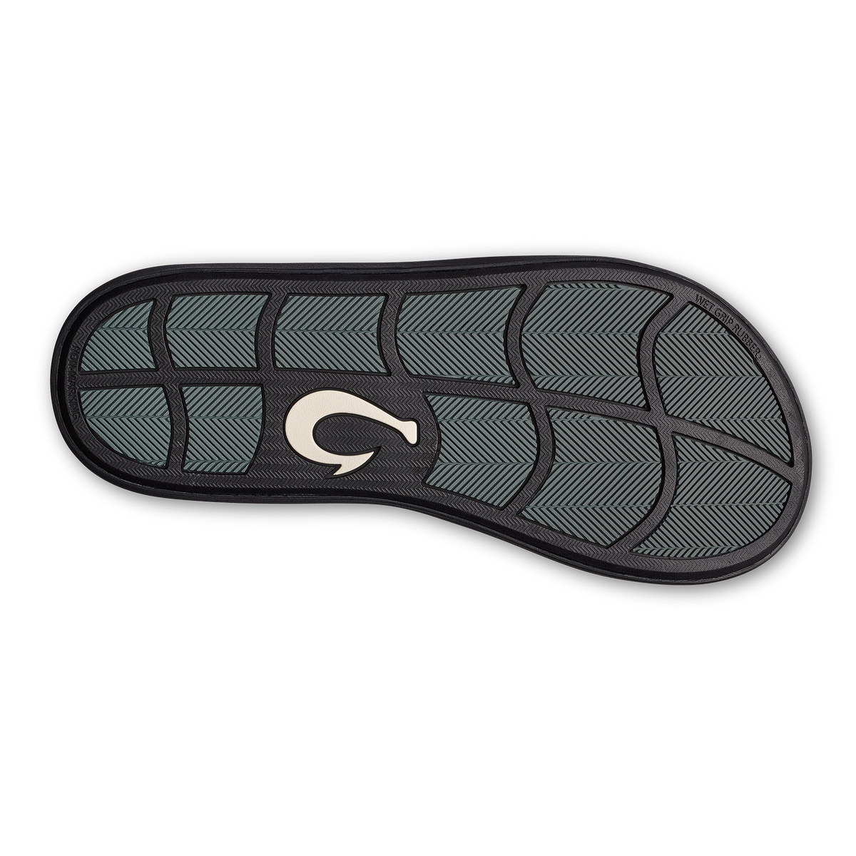 OluKai Men | Pili Men’s Waterproof Leather Sandals - Lava Rock