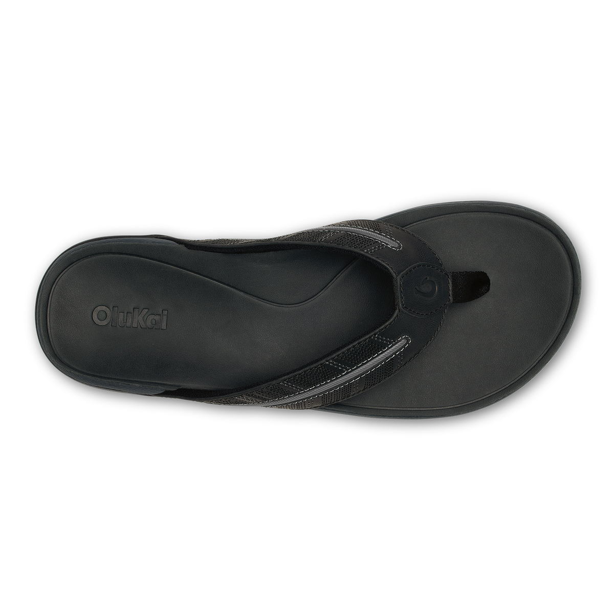 OluKai Men|New Arrivals | Tuahine Palm - Lava Rock / Dk Shadow