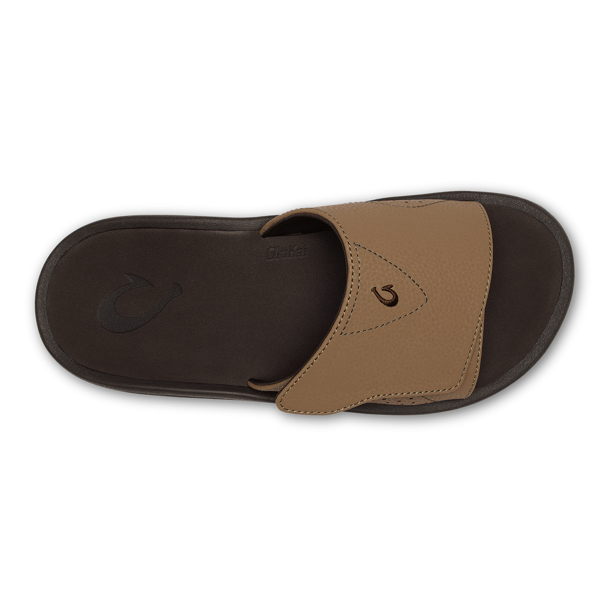 OluKai Men | Nalu Slide - Tan / Dk Java