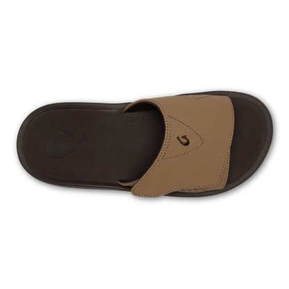 OluKai Men | Nalu Slide - Tan / Dk Java