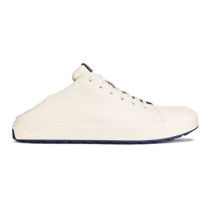 OluKai Men | Wai‘alae Men’s Waterproof Leather Golf Shoes - White