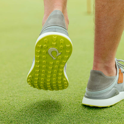 OluKai Men | Manele Men’s Breathable Golf Shoes - Poi / Charcoal