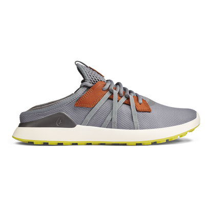 OluKai Men | Manele Men’s Breathable Golf Shoes - Poi / Charcoal