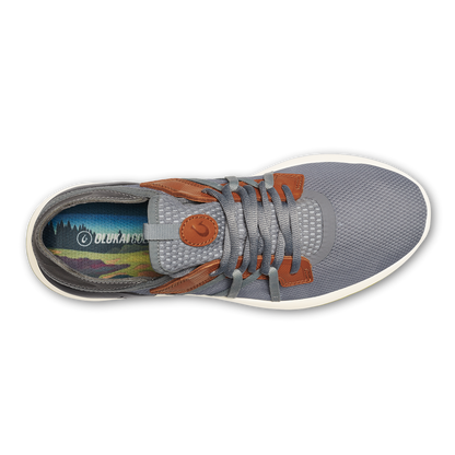 OluKai Men | Manele Men’s Breathable Golf Shoes - Poi / Charcoal