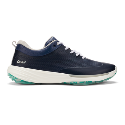 OluKai Men | Mākena Men’s Waterproof Golf Shoes - Mood Indigo