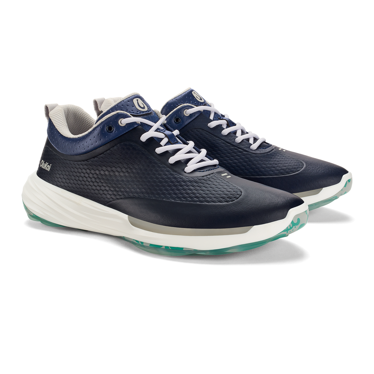 OluKai Men | Mākena Men’s Waterproof Golf Shoes - Mood Indigo