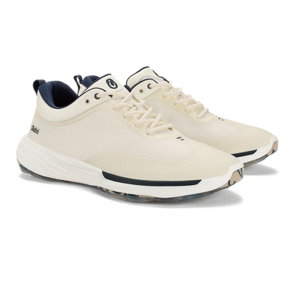 OluKai Men | Mākena Men’s Waterproof Golf Shoes - White Sand
