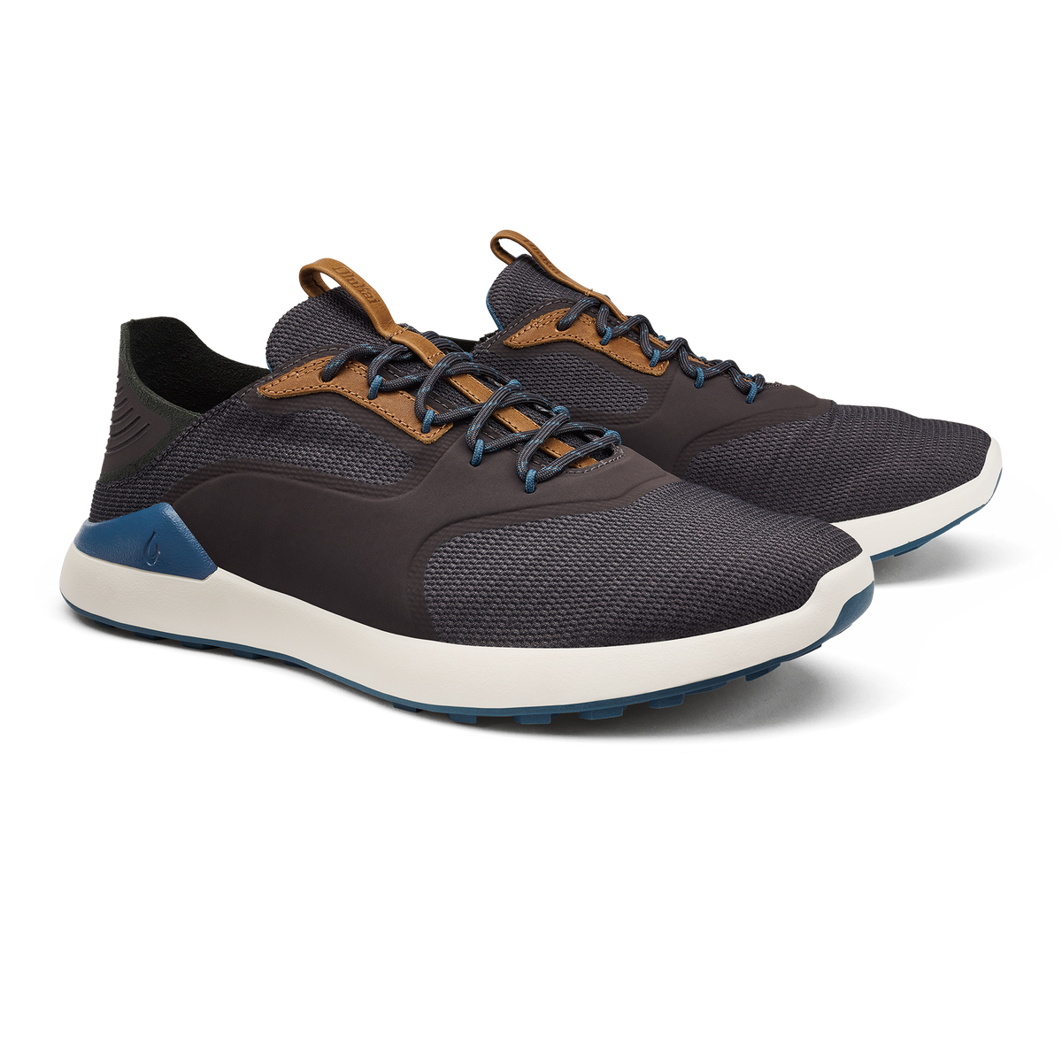 OluKai Men | OluKai Kā‘anapali Men’s Golf Shoe - Pavement / Vintage Blue