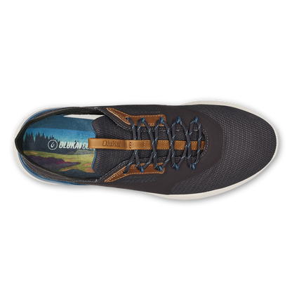 OluKai Men | OluKai Kā‘anapali Men’s Golf Shoe - Pavement / Vintage Blue