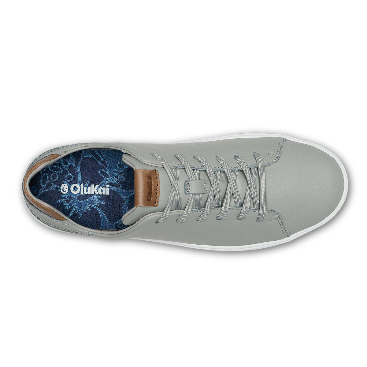 OluKai Men|New Arrivals | Wai‘alae - Grey Fog / Tan