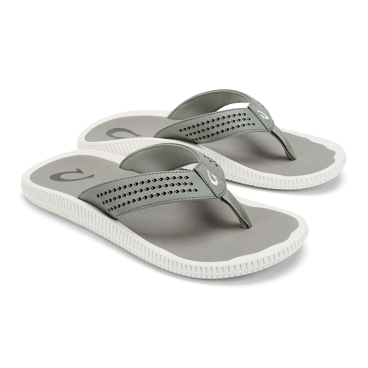 OluKai Men | Ulele Golf Men’s Golf Sandals - Ash