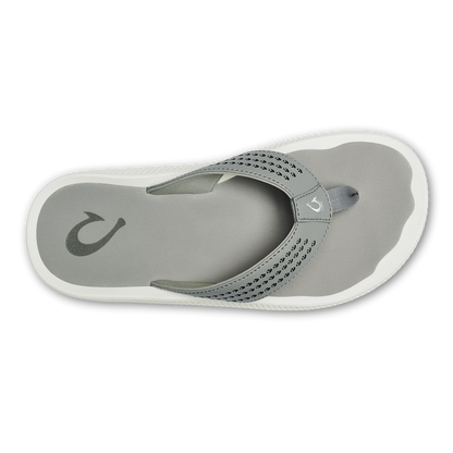 OluKai Men | Ulele Golf Men’s Golf Sandals - Ash