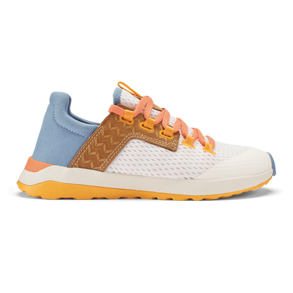 OluKai Women | Wailuku Women’s Athletic Shoes - Bright White / Sea Ice