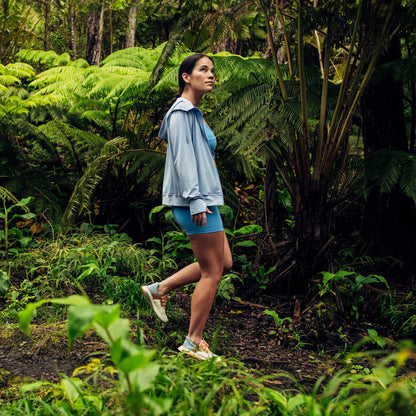 OluKai Women | Wailuku Women’s Athletic Shoes - Bright White / Sea Ice