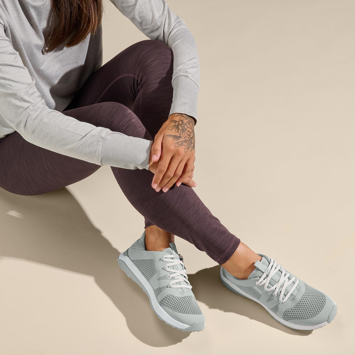 OluKai Women | Huia Women’s Athleisure Shoes - Pale Grey