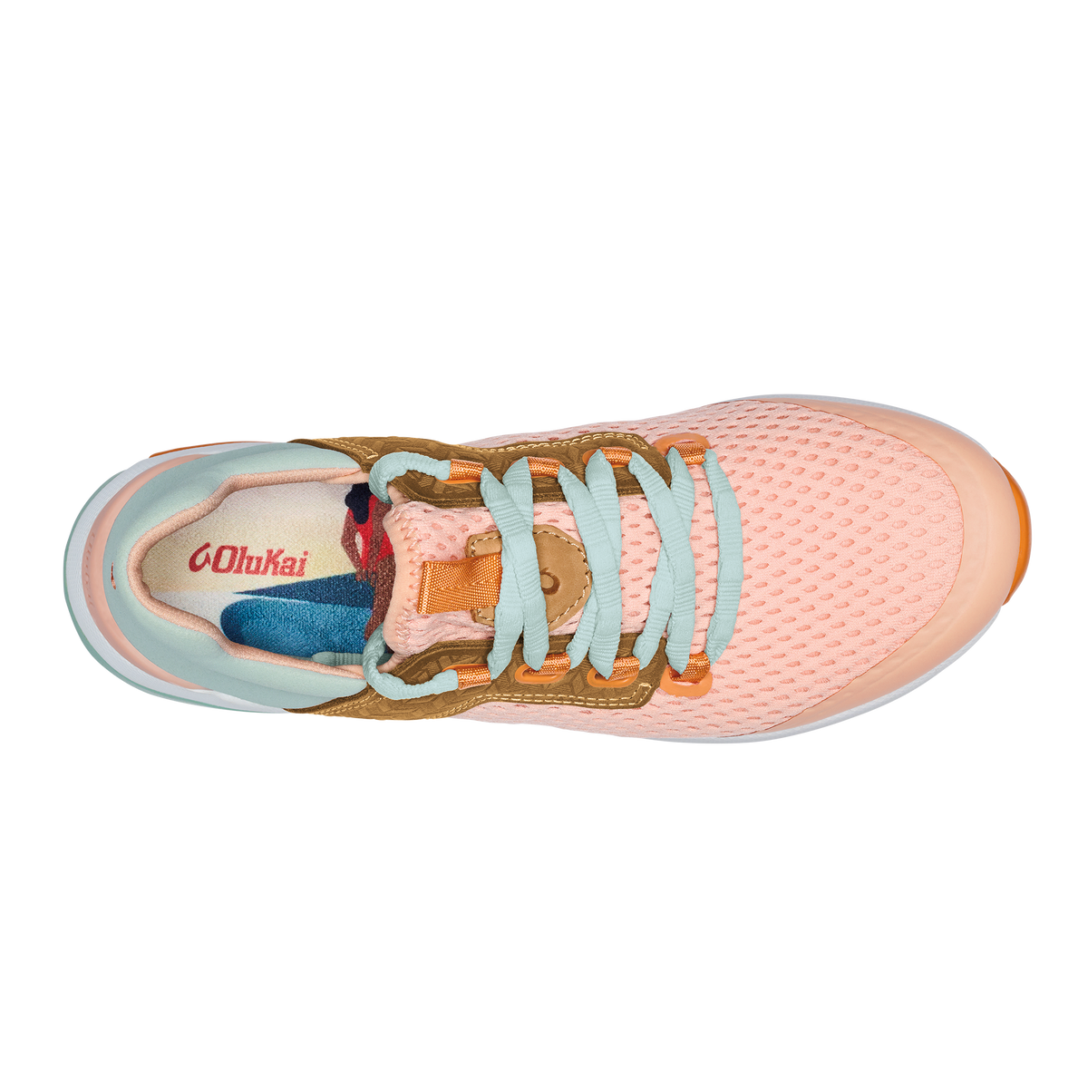 OluKai Women | Wailuku Women’s Athletic Shoes - Peach / Swell