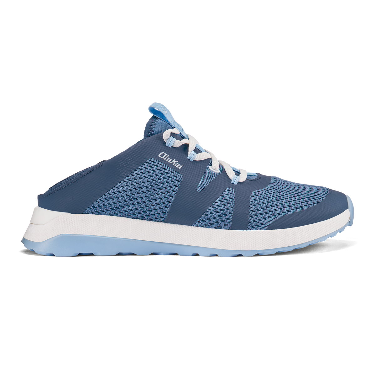 OluKai Women | Huia Women’s Athleisure Shoes - Vintage Blue / Sea Ice