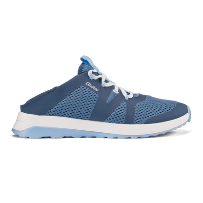OluKai Women | Huia Women’s Athleisure Shoes - Vintage Blue / Sea Ice