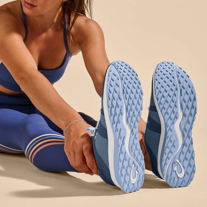 OluKai Women | Huia Women’s Athleisure Shoes - Vintage Blue / Sea Ice