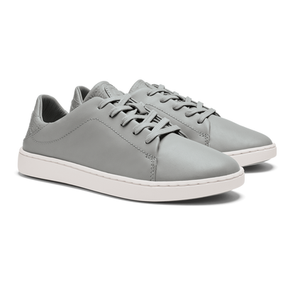 OluKai Women | Pehuea Lī ‘Ili Women's Leather Sneakers - Ash