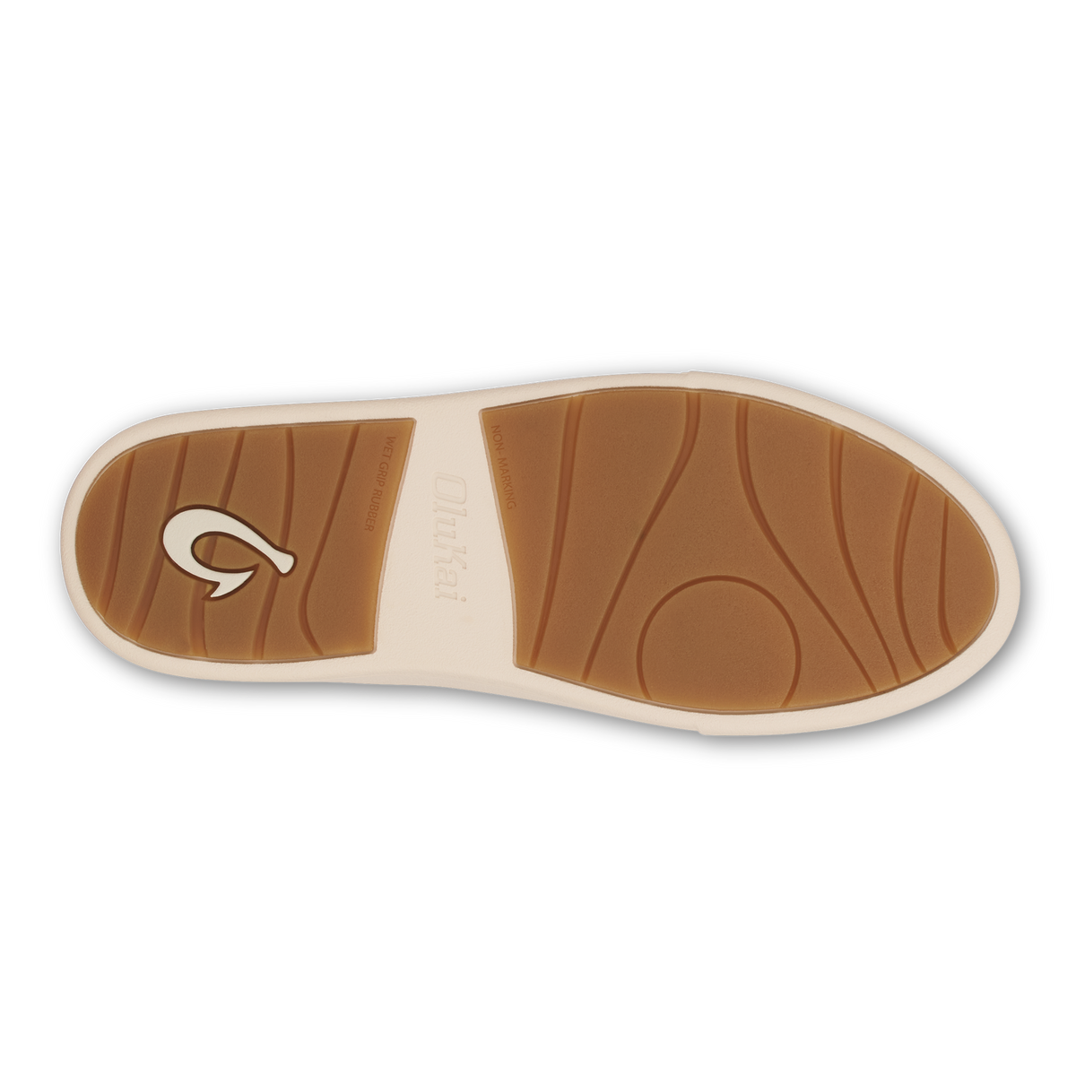 OluKai Women | Hā‘upu Women’s Leather Sneakers - Navy / Off White