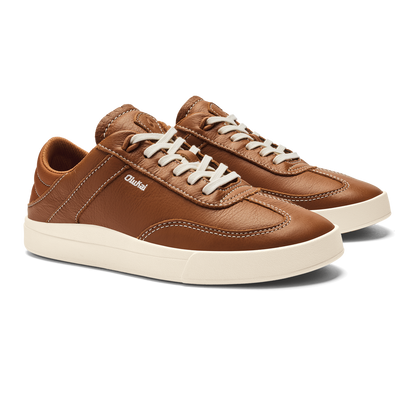 OluKai Women | Hā‘upu Women’s Leather Sneakers - Fox