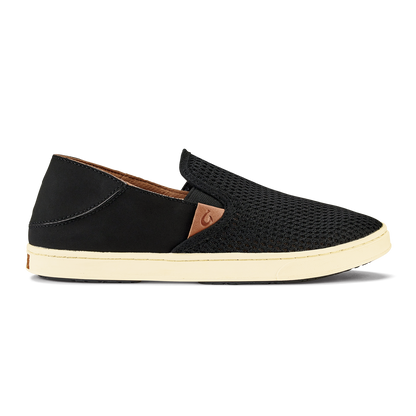 OluKai Women | Pehuea Women's Breathable Slip-On Sneakers - Black