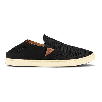 OluKai Women | Pehuea Women's Breathable Slip-On Sneakers - Black