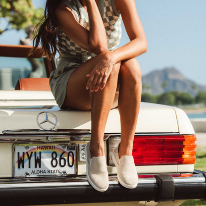 OluKai Women | Pehuea Luxe Women’s Suede Shoes - Tapa