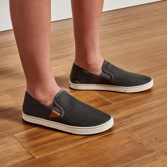 OluKai Women | Pehuea Women's Breathable Slip-On Sneakers - Pavement