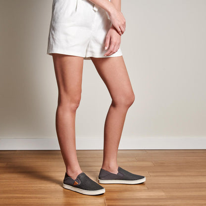 OluKai Women | Pehuea Women's Breathable Slip-On Sneakers - Pavement