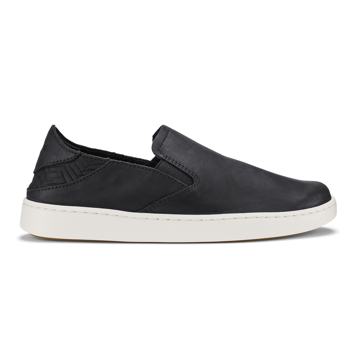 OluKai Women | Pehuea Leather - Onyx / Onyx