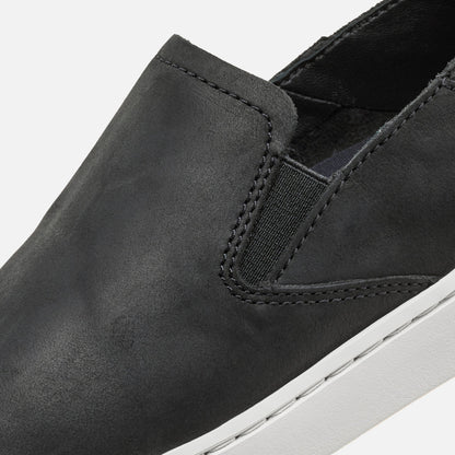 OluKai Women | Pehuea Leather - Onyx / Onyx