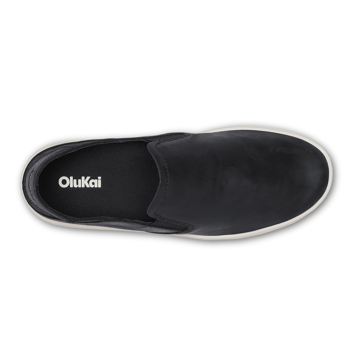 OluKai Women | Pehuea Leather - Onyx / Onyx