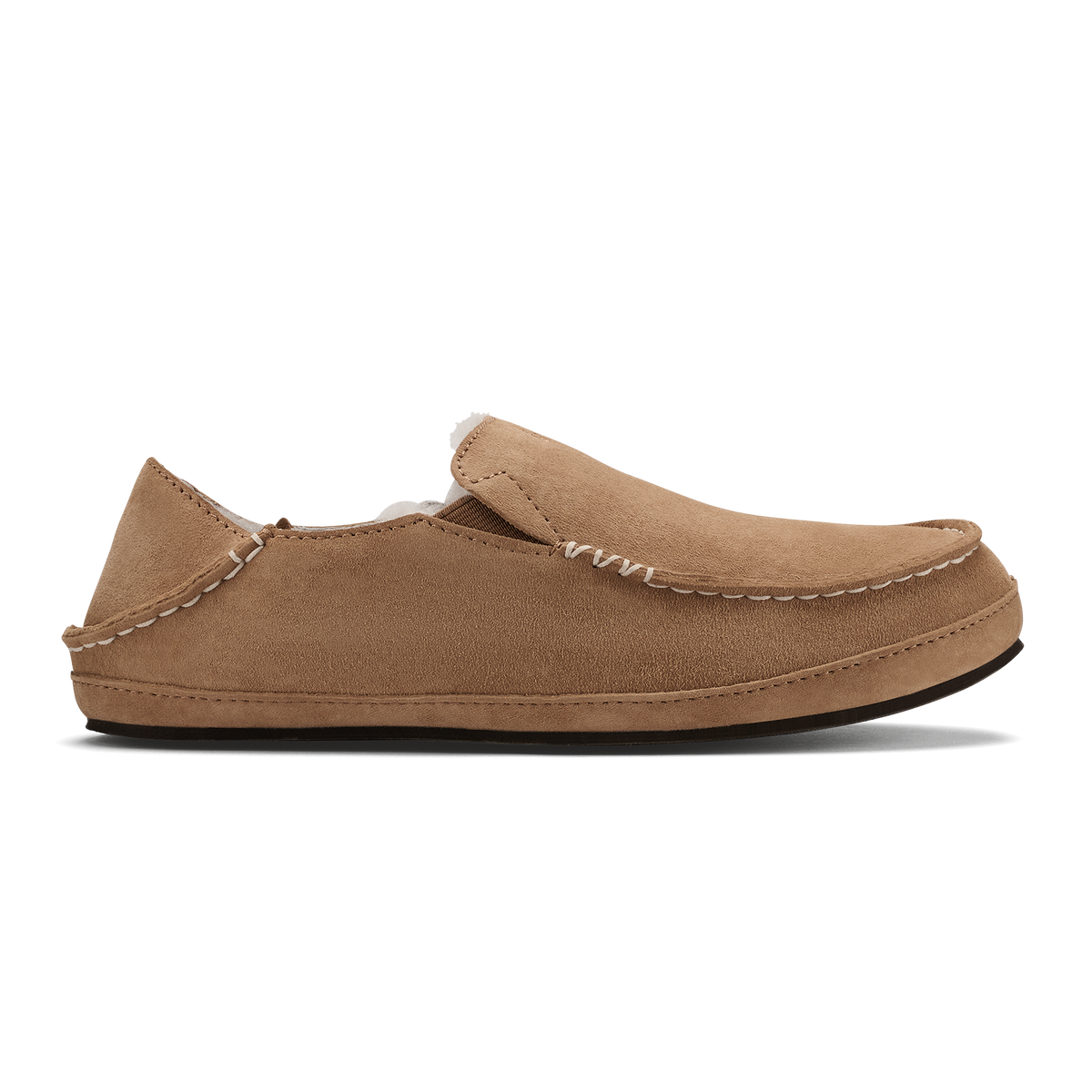 OluKai Women | Nohea Women's Leather Slippers - Tan