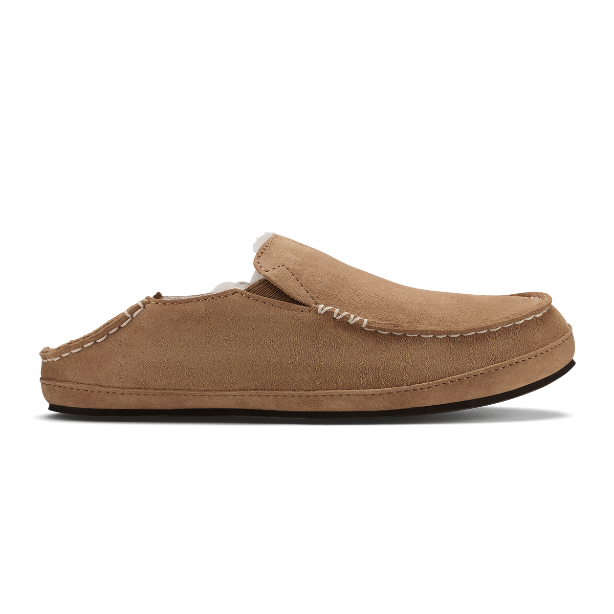 OluKai Women | Nohea Women's Leather Slippers - Tan
