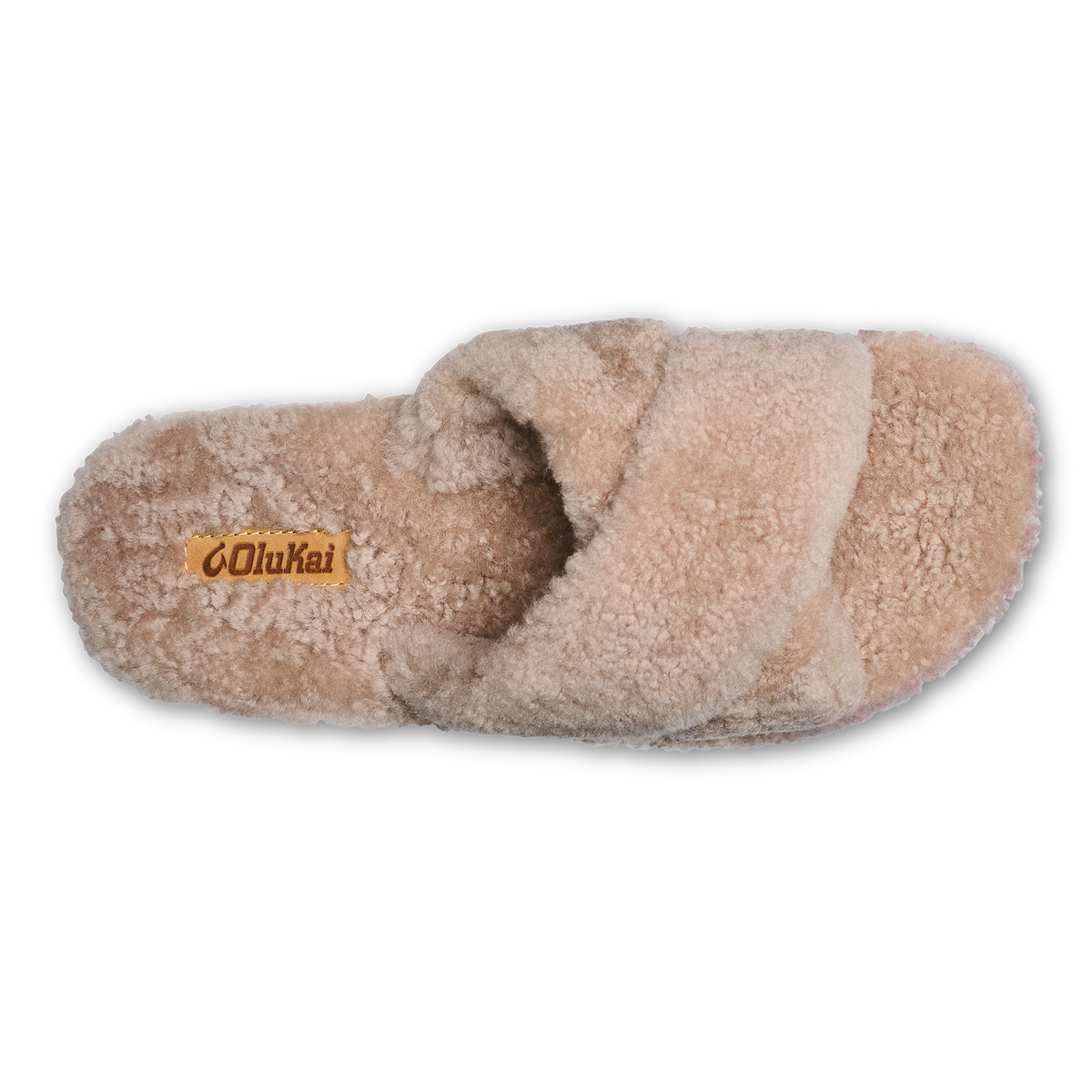 OluKai Women | Hila Heu Women’s Slide Slipper Sandals - Tan