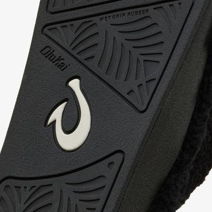 OluKai Women | Kīpe'a Heu Women‘s Flip Flop Slippers - Black