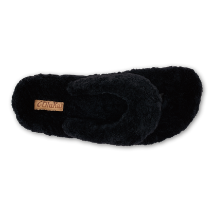 OluKai Women | Kīpe'a Heu Women‘s Flip Flop Slippers - Black