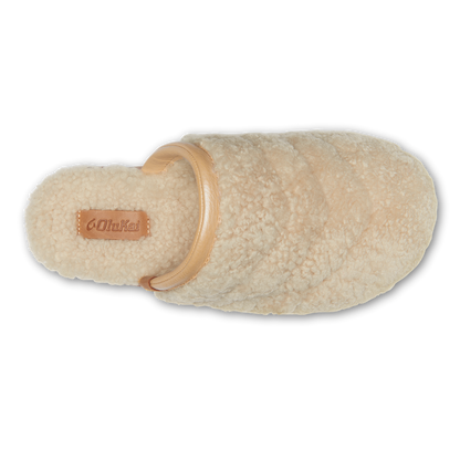 OluKai Women | Pūpū Mua Women’s Shearling Mule Slipper - Tapa
