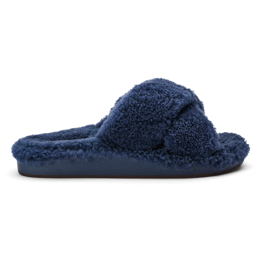 OluKai Women | Hila Heu Women’s Slide Slipper Sandals - Moonlit Ocean