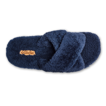 OluKai Women | Hila Heu Women’s Slide Slipper Sandals - Moonlit Ocean