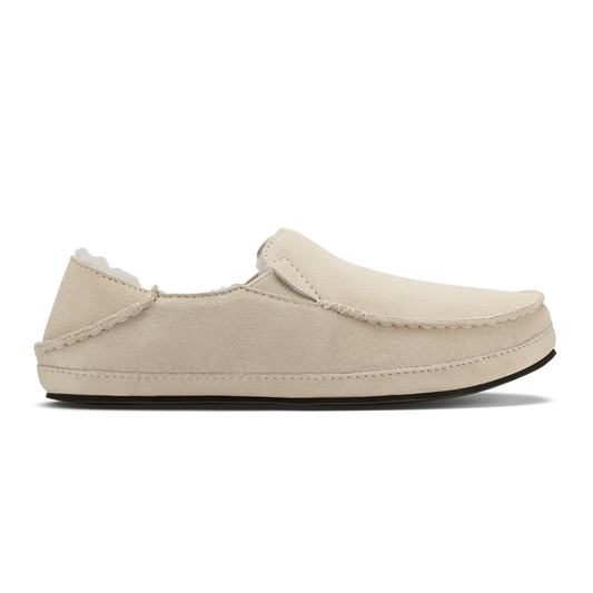 OluKai Women | Nohea Women's Leather Slippers - Bone