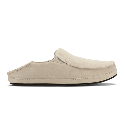 OluKai Women | Nohea Women's Leather Slippers - Bone