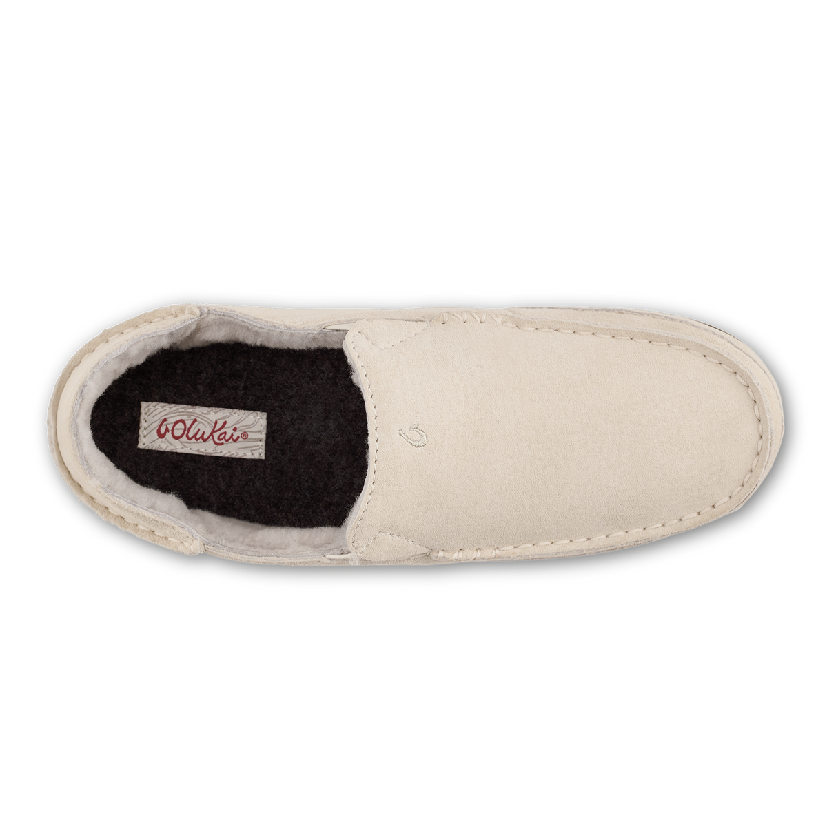 OluKai Women | Nohea Women's Leather Slippers - Bone