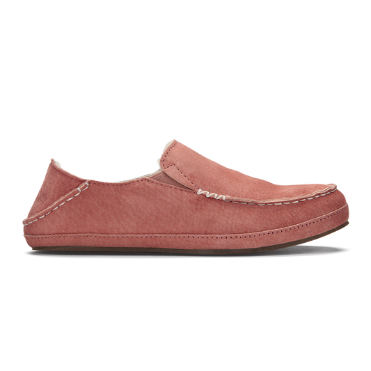 OluKai Women | Nohea Women's Leather Slippers - Cedarwood