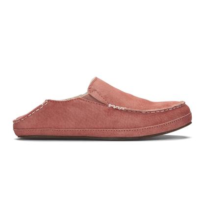 OluKai Women | Nohea Women's Leather Slippers - Cedarwood