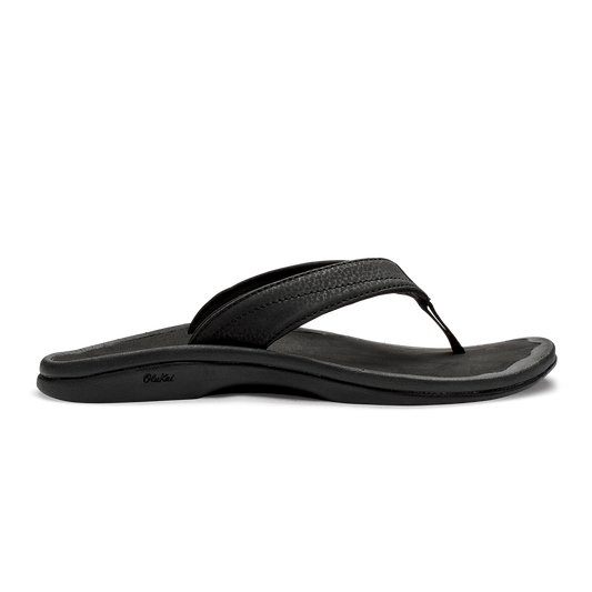 OluKai Women | ‘Ohana Women's Best Selling Beach Sandals - Black