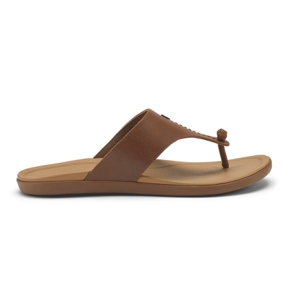 OluKai Women|New Arrivals | Hoʻopio Mele - Toffee / Warm Sand