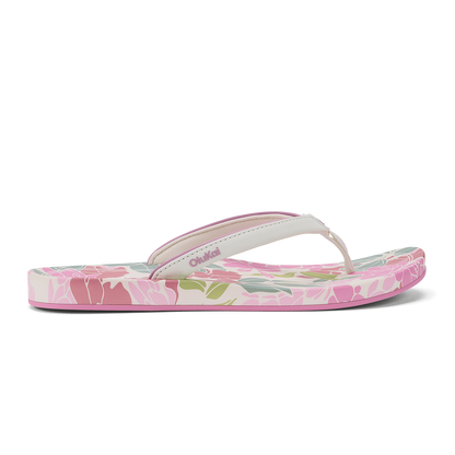 OluKai Women | ‘Uiki Women’s Everyday Beach Sandals - White Sand / Pa‘i